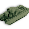 Советский тяжелый танк Т-35. Масштаб 1:100