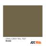 Акриловая лаковая краска AK Interactive Real Colors. Grau-Gray RAL 7027. 10 мл
