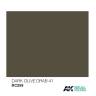 Акриловая лаковая краска AK Interactive Real Colors. Dark Olive Drab 41. 10 мл