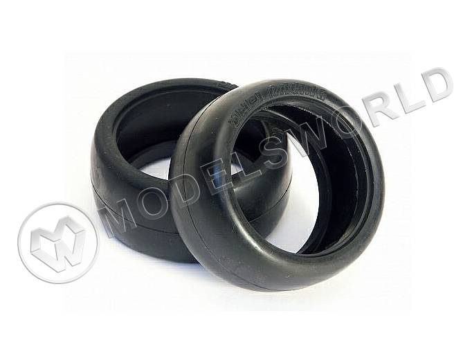 Шины HPI Racing Slick Belted Tire 57x35 мм/2.2 (C10 - 30) Super Nitro RS4 - фото 1