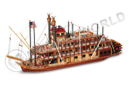 Набор для постройки модели корабля MISSISSIPPI. Масштаб 1:80