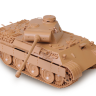 Склеиваемая пластиковая модель танка PzKpfw V ausf D "пантера". Масштаб 1:35