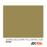 Акриловая лаковая краска AK Interactive Real Colors. Dunkelgelb-Dark Yellow RAL 7028. 10 мл