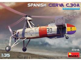 Склеиваемая пластиковая модель Испанский гирокоптер Cierva C.30A. Масштаб 1:35