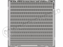 Фототравление Двери и окна Германия WWII. Масштаб 1:700