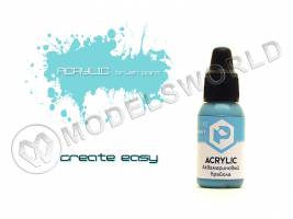 Акриловая краска Pacific88 Аквамариновый Крайола (Aquamarine Crayola), 10 мл
