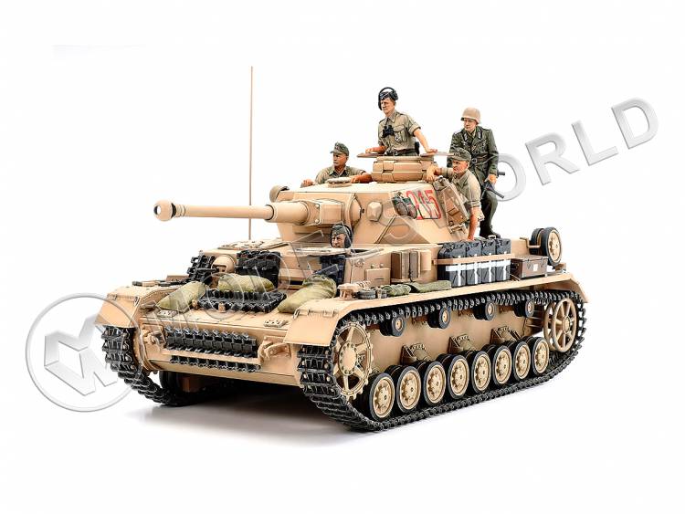 Склеиваемая пластиковая модель Немецкий танк Pz.Kpfw.IV Ausf.G, ранняя версия. Масштаб 1:35 - фото 1
