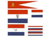 Набор морских флагов Голландии XVII века - фото 1