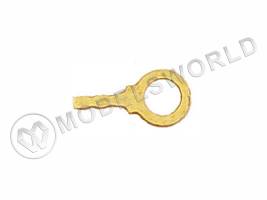 Обух, латунь, 0.8Х4.0х0.3 мм, 10 шт