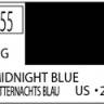 Краска водоразбавляемая художественная MR.HOBBY MIDNIGHT BLUE (глянцевая), 10 мл