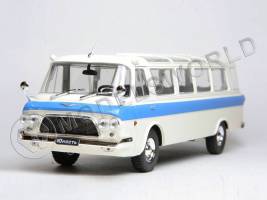 Готовая модель автобус ЗиЛ-118 "Юность" Де Агостини. Масштаб 1:43