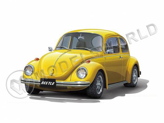 Склеиваемая пластиковая модель автомобиль Volkswagen Beetle '73. Масштаб 1:24