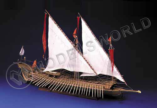 Набор для постройки модели корабля REALE DE FRANCE Галера средиземноморского флота Франция. Масштаб 1:24