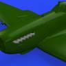 Дополнение для Spitfire Mk. IX выхлопные патрубки - fishtail, Revell. Масштаб 1:32