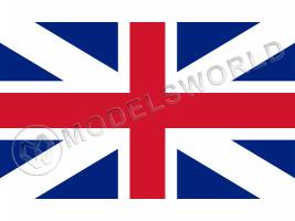 Флаг Британской Империй (1707-1800). Размер 125х80 мм