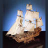 Набор для постройки модели корабля TONNANT приватирский корвет XVIII в. Масштаб 1:50