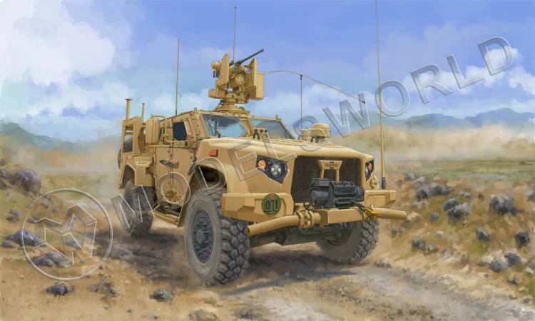 Склеиваемая пластиковая модель бронеавтомобиль M1278 JLTV. Масштаб 1:72 Склеиваемая пластиковая модель бронеавтомобиль M1278 JLTV. Масштаб 1:72 - фото 1