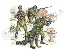 Фигуры солдат Пехота красной армии 1940-42 гг. (№ 2). Масштаб 1:35
