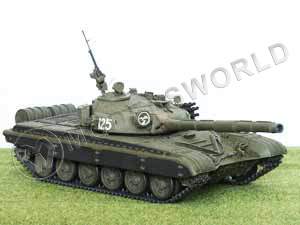 Склеиваемая пластиковая модель Российского танка с активной броней Т-72Б. C красками. Масштаб 1:35 - фото 1
