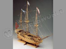 Набор для постройки модели корабля SIRENE французский фрегат середины XVIII в. Масштаб 1:75