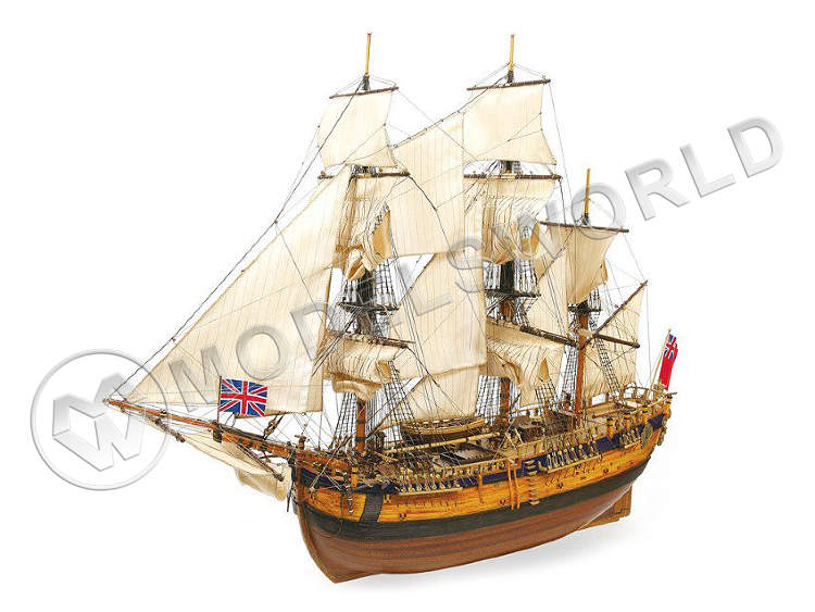 Набор для постройки модели корабля ENDEAVOUR. Масштаб 1:54 - фото 1