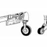 Конверсионный набор для A-1H under carriage set, Tamiya. Масштаб 1:48