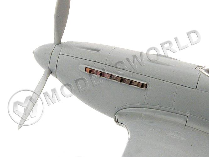 Металлические выхлопы для Spitfire Mk.V "Fistail". Масштаб 1:48 - фото 1