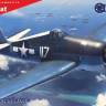 Пластиковая модель Grumman F6F-3 Hellcat - палубный истребитель, US Navy Масштаб 1:72