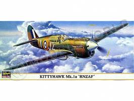 Склеиваемая пластиковая модель самолёта Kittyhawk Mk.1a "RNZAF". Масштаб 1:72