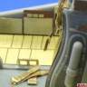 Фототравление ремни безопасности для модели F-117, Trumpeter. Масштаб 1:32