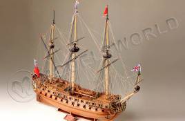 Набор для постройки модели корабля HMS NEPTUNE 50-пушечный британский корабль, конец 1700-х г. Масштаб 1:90