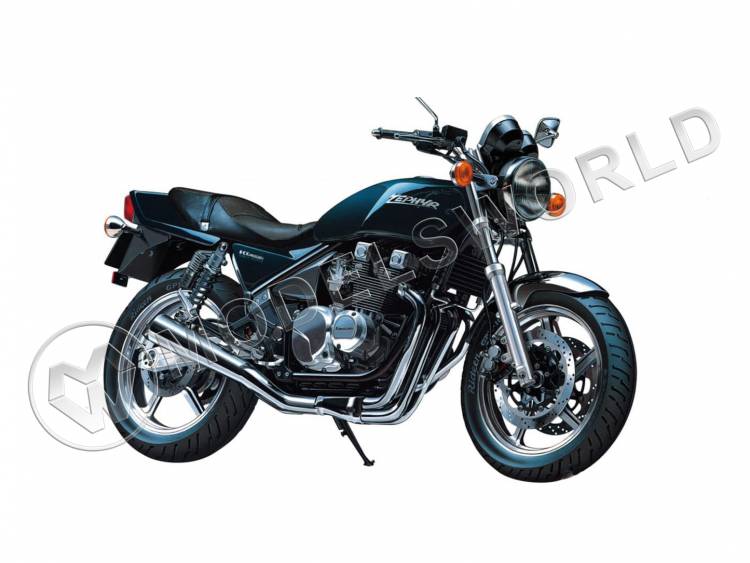 Склеиваемая пластиковая модель мотоцикл Kawasaki ZR400C Zephyr '89. Масштаб 1:12 - фото 1