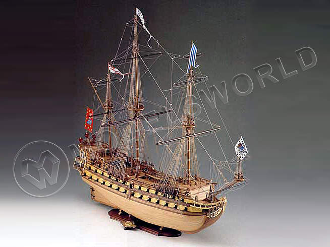 Набор для постройки модели корабля  MIRAGE французский корабль второй половины XVII в. Масштаб 1:75 - фото 1