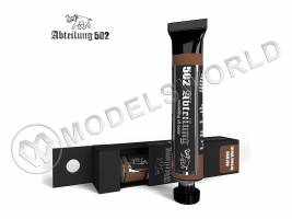 Масляная краска Abteilung 502. Brown Whash. 20 мл