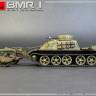 Склеиваемая пластиковая модель БМР-1 ранний с минным тралом КМТ-5М. Масштаб 1:35