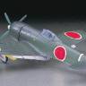 Склеиваемая пластиковая модель самолета Nakajima Ki84-I Type 4 Fichter Hayater (Frank). Масштаб 1:48