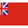 Британия на красном английском флаг. Размер 30х18 мм