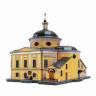 Модель из бумаги Покровский храм, Матрона Московская. Масштаб 1:150