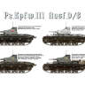 Склеиваемая пластиковая модель Средний Танк Pz.Kpfw.III Ausf. D/B. Масштаб 1:35