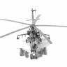 Склеиваемая пластиковая модель Советский ударный вертолет Ми-24 В/ВП Крокодил. Масштаб 1:72