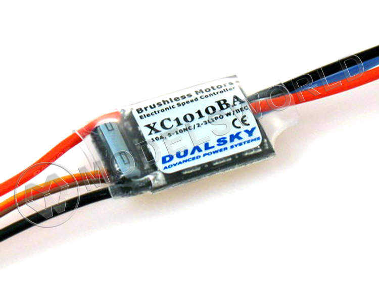 Электронный регулятор скорости DUALSKY ESC 10A, 2-3 банки - фото 1