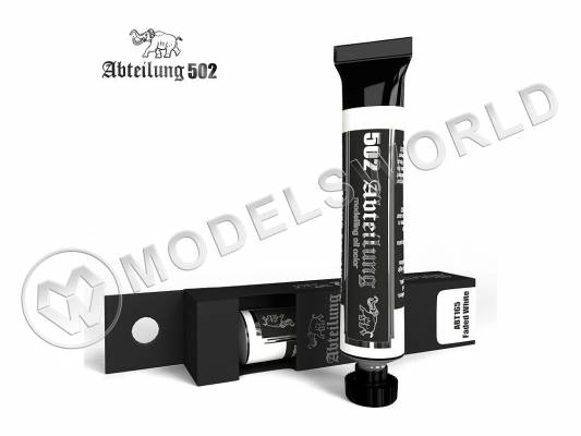 Масляная краска Abteilung 502. Faded White. 20 мл