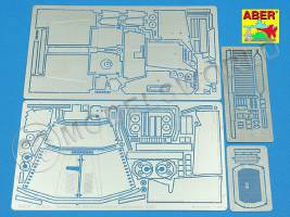 Фототравление для German 3 ton Half-track Sd.Kfz.11 (Late Version) Vol. 2 -Fenders and Engine Overlay. Масштаб 1:35