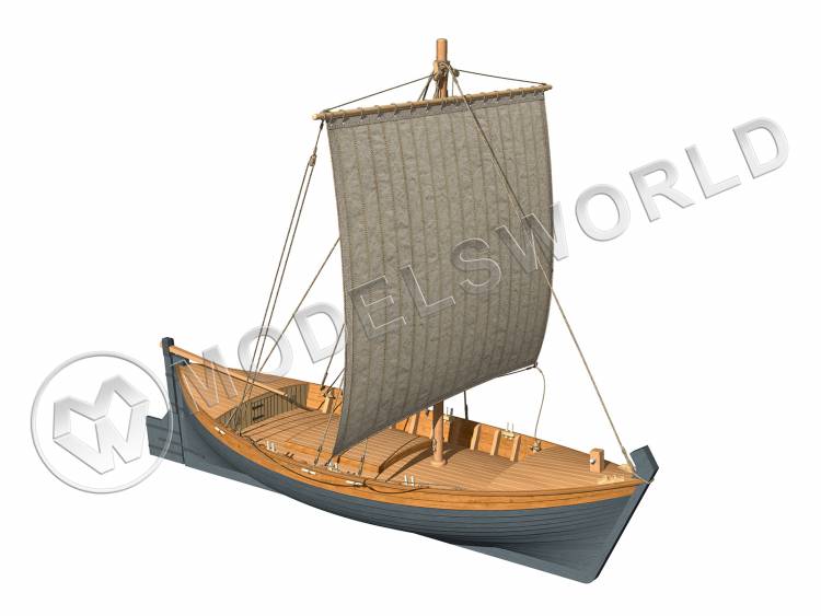 Набор для постройки модели ПОМОРСКИЙ КОЧ. Масштаб 1:48 - фото 1