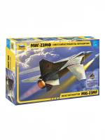 Склеиваемая пластиковая модель Советский истребитель-перехватчик Микоян-23МФ. Масштаб 1:72