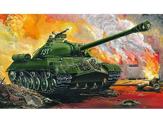 Склеиваемая пластиковая модель Советский танк ИС-3. Масштаб 1:35 - фото 1