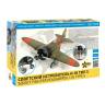 Склеиваемая пластиковая модель Советский истребитель И-16 тип 5. Масштаб 1:72
