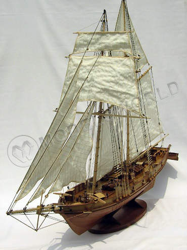 Набор для постройки модели корабля HARVEY. Масштаб 1:50 - фото 1