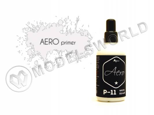 Грунт Aero белый (white primer) Pacific88, 100 мл