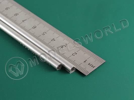 Тонкостенная алюминиевая трубка 4.8x0.35 мм, 1 шт